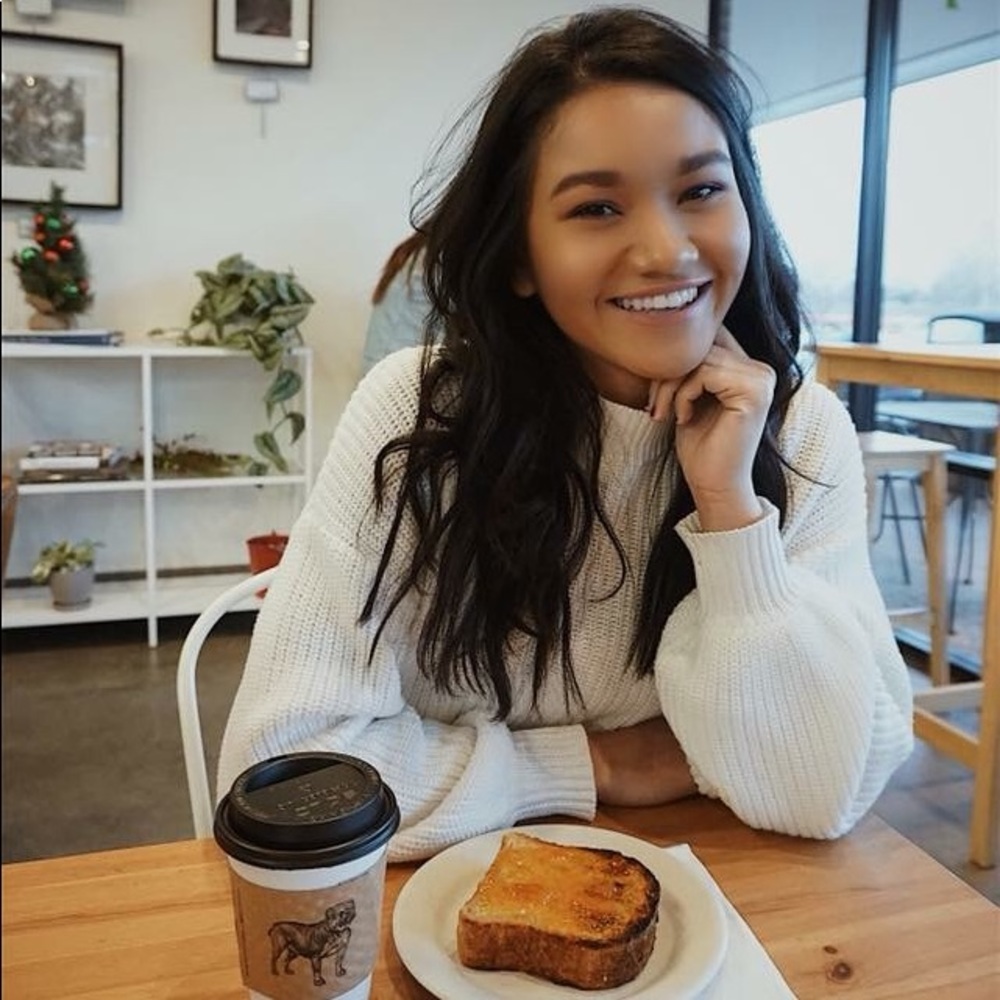 White Long Sleeve Crop Sweater